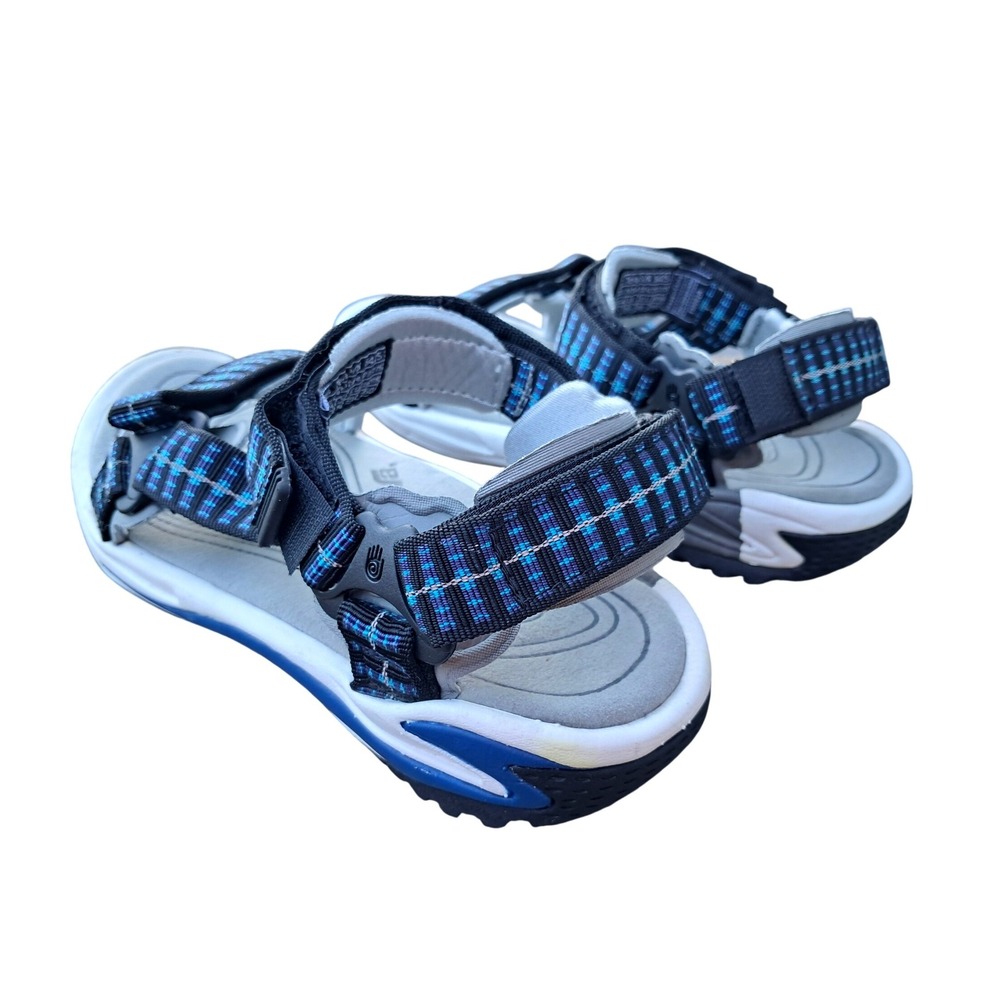 Teva Terra Fi 2 Blue Black Patterned Hiking Sandals Womens 7 Q10 - Picture 3 of 6